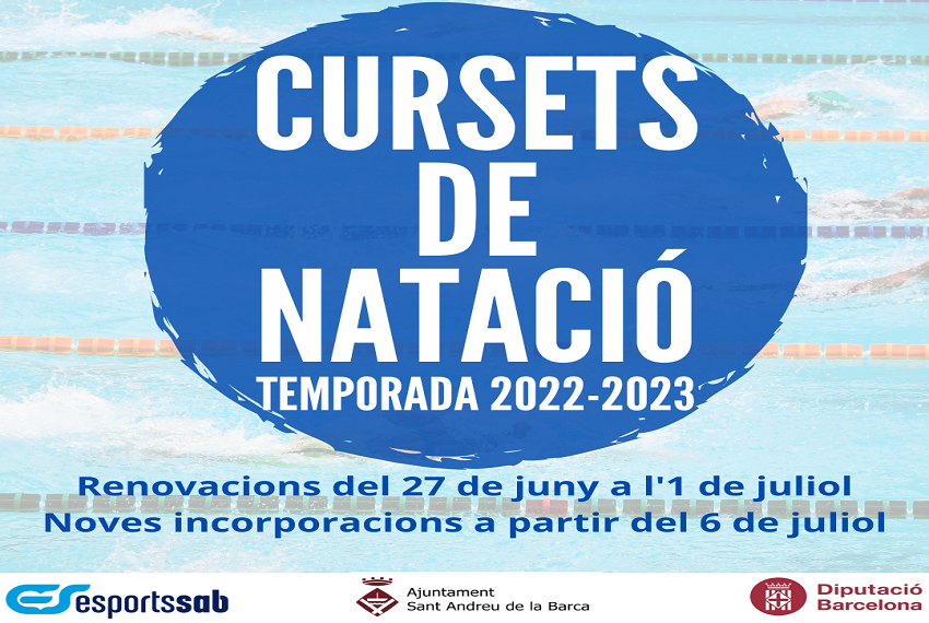 Cursets natació hivern temp. 2022/2023